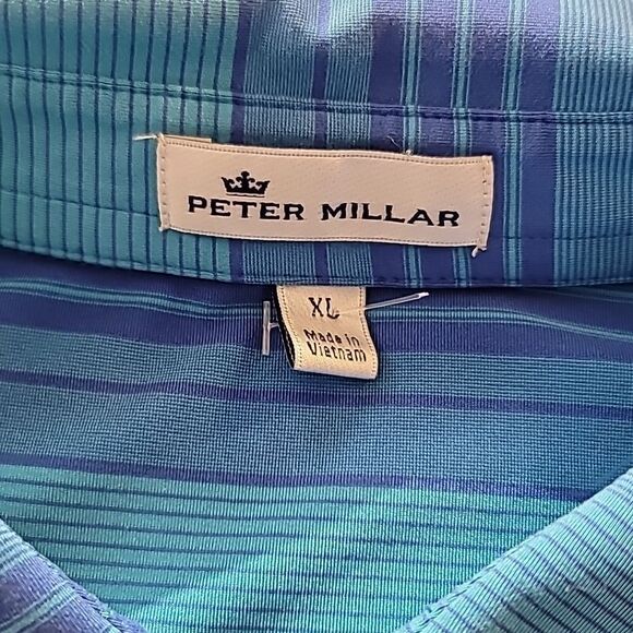 Peter Millar mens XL Polo Shirt - Picture 10 of 11